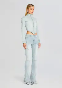 Chrissy Denim Jacket(Skylight,XXS)
