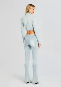 Chrissy Denim Jacket(Skylight,XXS)