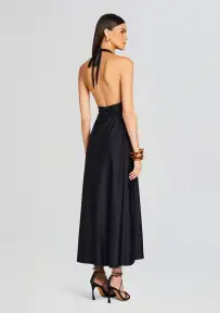 Shelly Maxi Dress(Black,XS)