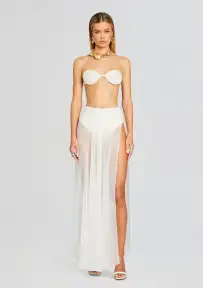 Yolanda Bikini Top(Cream,XS)
