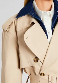 York Convertible Trench Coat(Oxford,XXS)