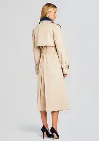 York Convertible Trench Coat(Oxford,XXS)