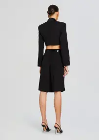 Edna Blazer(Black,XXS)