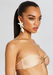 Elsana Earrings - Cream