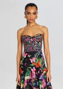 Danny Long Dress(Black Borbo,XXS)