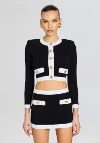 Moore Bandage Knit Jacket