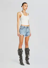 Amani Tank(White,XXS)