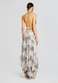 Romy Silk Vest(Vintage Snake,XXS)