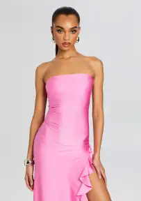 Shawn Maxi Dress(Pink Macaron,XS)
