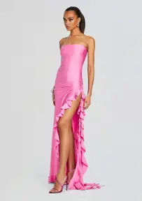 Shawn Maxi Dress(Pink Macaron,XS)
