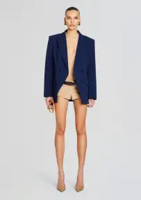 Aven Leather Short(Sand,XXS)