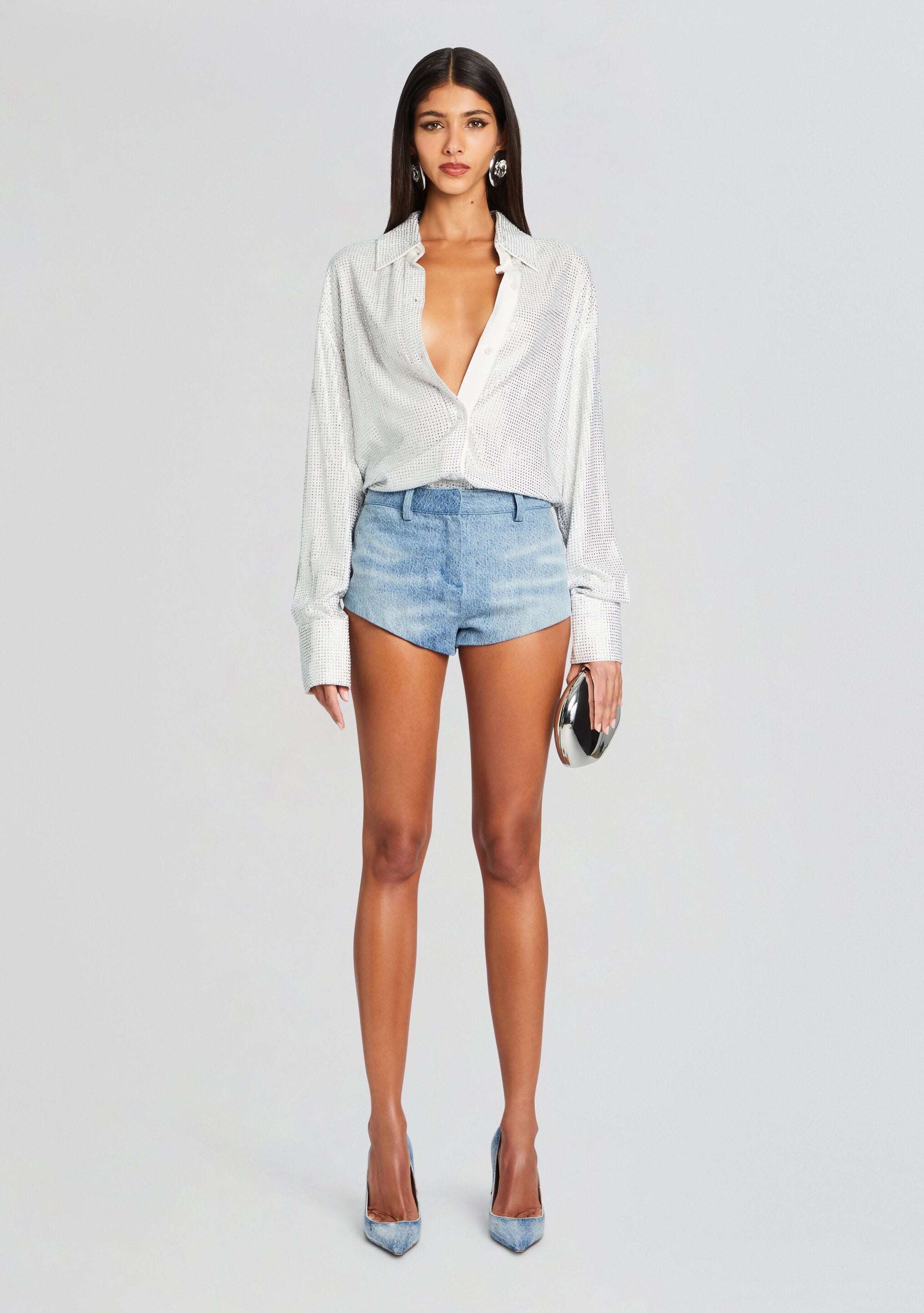 Brianna Denim Short(Vintage Oasis,23)