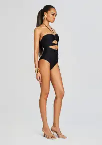 Ellie One Piece(Black,XS)