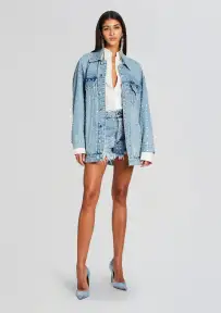 Ace Embellished Denim Jacket(Tangier,XS/S)