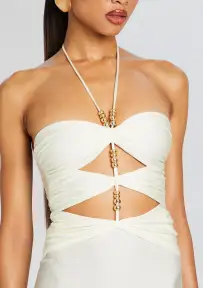 Isabel Maxi Dress(Cream,XS)