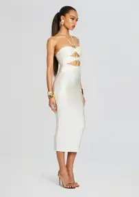 Isabel Maxi Dress(Cream,XS)