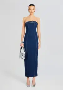 Aaliyah Dress(Deep Sea,XXS)