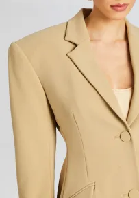 Sicily Snatched Blazer(Camel,XS)