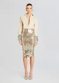 Ozella Shirt(Champagne Dust,XXS)