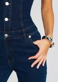 April Jumpsuit(Deep Sea,XXS)