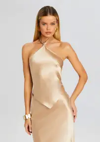 Ester Dress(Nude,XXS)