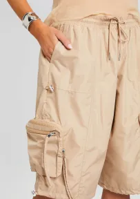 Alba Ruched Cargo Short(Oxford,XXS)
