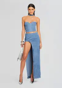 Wynter Denim Skirt(Oasis,23)