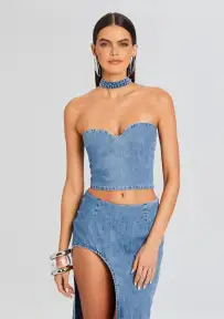 Rory Denim Top