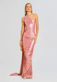 Shannon Dress(Golden Peach,XXS)