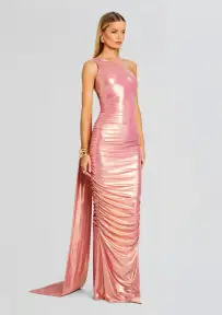 Shannon Dress(Golden Peach,XXS)