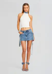 Sherona Denim Skirt(Oasis,23)
