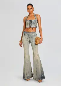 Bandit Denim Top(Amalfi,XXS)