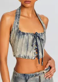 Bandit Denim Top(Amalfi,XXS)