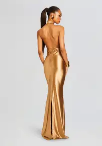 Charity Dress(Gold,XXS)