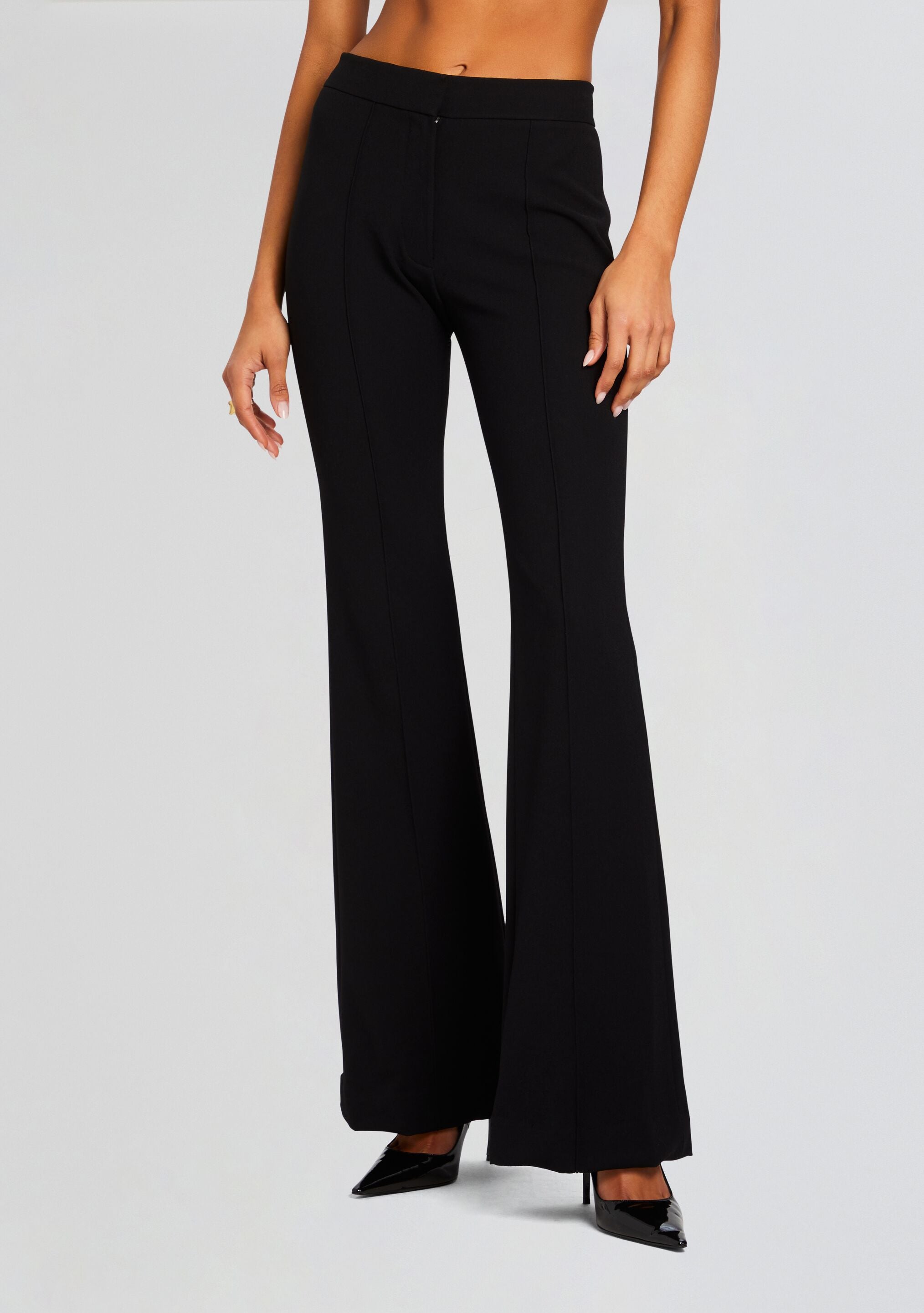 Lizzy Low Rise Flared Trousers