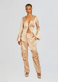 Svea Blouse(Nude,XXS)