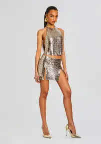 Kylo Top(Silver/Gold,XXS)