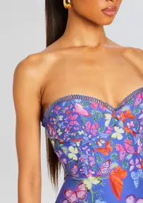 Danny Long Dress(Blue Borbo,XXS)