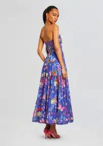 Danny Long Dress(Blue Borbo,XXS)