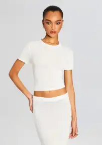 Clare Knit Baby Tee