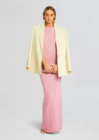 Airess Knit Maxi Dress(Powder Pink,XXS)