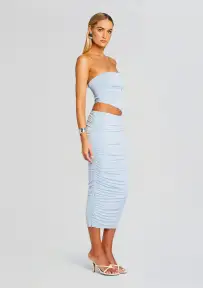 Lavina Dress(Powder Blue,XXS)