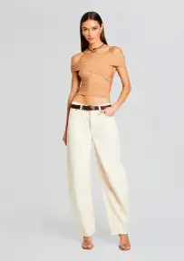 Aruba Mesh Top(Caramel,XXS)