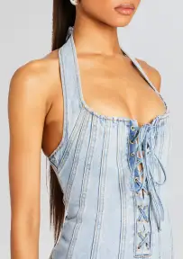 Joan Denim Dress(Tel Aviv Sand,XXS)