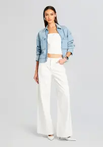 Fiona Low Rise Jean(White,23)