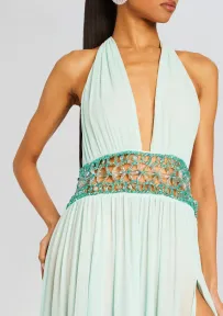 Allete Embellished Dress(Miami Mint,XXS)