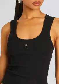 Amani Tank(Black,XXS)