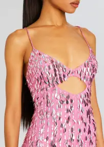 Annistyn Sequin Dress(Fondant Pink,XXS)