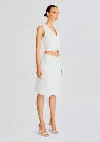 Rosie Pant(White,XXS)