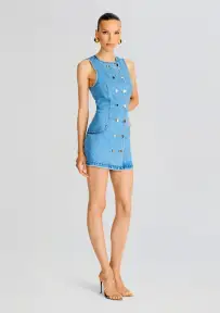 Hanna Dress(River,XXS)